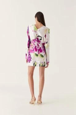 Arbour Whipstitch Mini Dress -Aje 24RE5438 WLD HYD 6