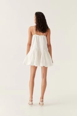 Willow Sweetheart Mini Dress -Aje 24RE5481 IVRY 0839