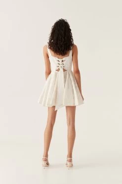 Sophia Braided Mini Dress 9 Sophia Braided Mini Dress -Aje 24RE5516 IVRY 0876