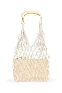 Soula Macrame Tote -Aje 24RE6019 IVRY 1 Copy Copy