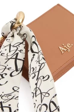 Clyde Mini Zip Wallet -Aje 24RE6071 TAN 4