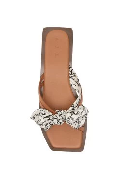 Maren Logo Tie Slide -Aje 24RE7078 IVRY TAN 4