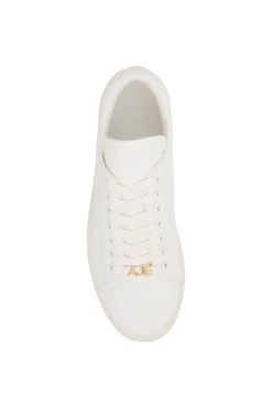 Hazel Block Logo Trainer -Aje 24RE7151 WHT 4