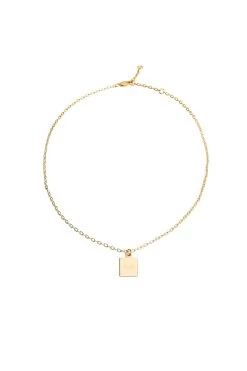 Ethos Charm Necklace -Aje 24RE8093 BSH GLD 4