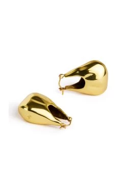 Silvia Sculptural Earring -Aje 24RE9038 GLD 3