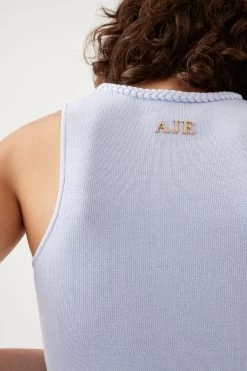 Elm Braided Knit Tank Top 9 Elm Braided Knit Tank Top -Aje 4 567a26ac a820 4d08 9a8d 830e05e5da75