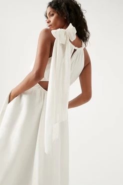 Henriette Tie Strap Midi Dress 8 Henriette Tie Strap Midi Dress -Aje 4 92f1cebb 6d5d 4a47 8907 de451403be35