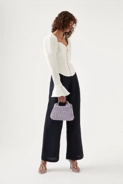 Giselle Long Sleeve Corset Top -Aje 6 138f61b0 7985 4b9c b4e8 8f41b7e0fea4