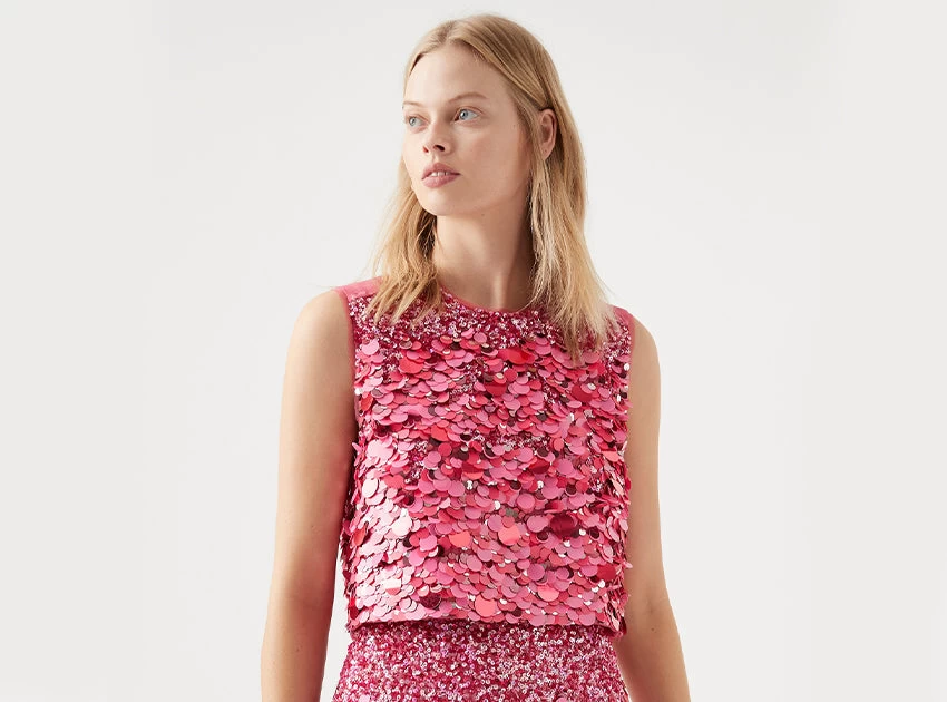 Celeste Sequin Shell Top 7 Celeste Sequin Shell Top - Image 7