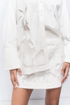 Agua Embroidered Shirt -Aje 9GqUyWwJ