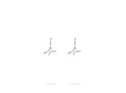 Aje Logo Charm Drop Earrings -Aje Aje Logo Charm Drop Earrings silver landscape