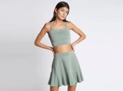 Bardot Knit Logo Skirt -Aje Bardot Knit Logo Skirt landscape