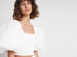 Casa Puff Sleeve Knit Top -Aje Casa Puff Sleeve Knit Top landscape