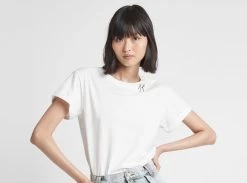 Cole Tee -Aje Cole Tee white landscape