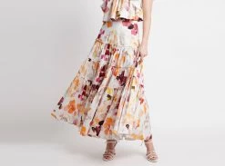Dassia Tiered Skirt -Aje Dassia Tiered Skirt landscape