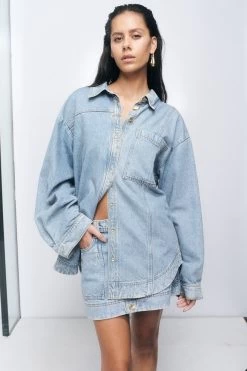 Aje X Outland Denim Shirt -Aje IHL rZ2z
