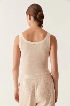 Method Logo Scoop Neck Tank -Aje LOGO TOP 2 2236