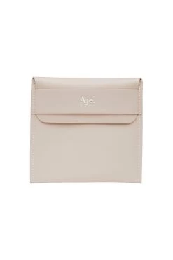 Aje Logo Huggie -Aje Leather Jewellery Pouch bb524eec d6bb 4ffc 8813 cc18120ced68