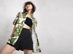 Livadi Knit Short -Aje Livadi Knit Short black landscape