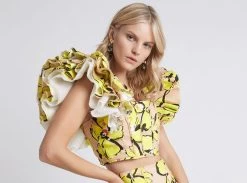 Pelicano Citrus Bloom Frill Cropped Top 15 Pelicano Citrus Bloom Frill Cropped Top -Aje Pelicano Citrus Bloom Frill Cropped Top landscape