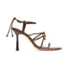 Mirage Snake Effect Heel Sandal