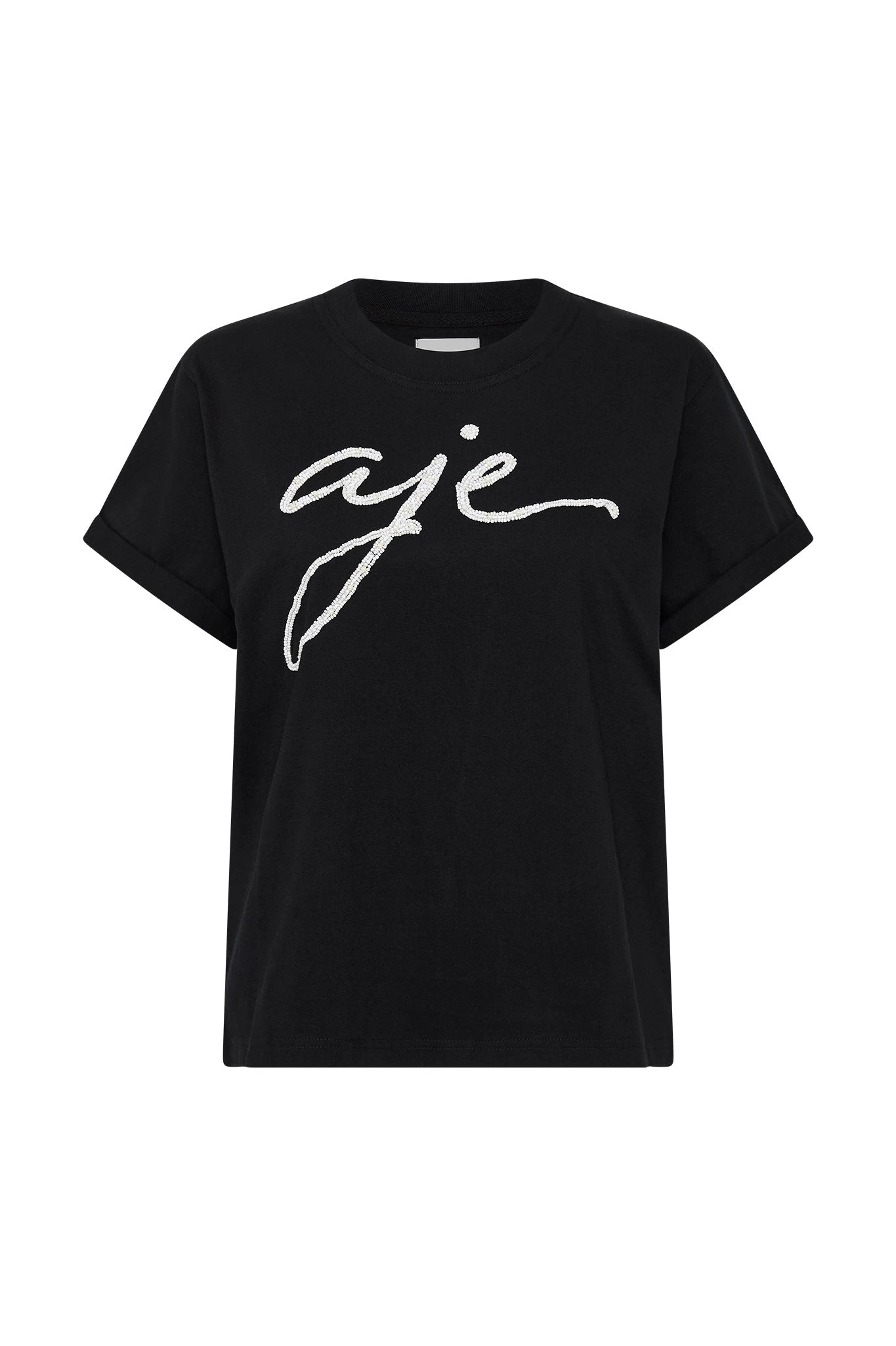 Enya Embellished Slim Tee 2 Enya Embellished Slim Tee - Image 2