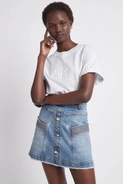 Maya Denim Mini Skirt
