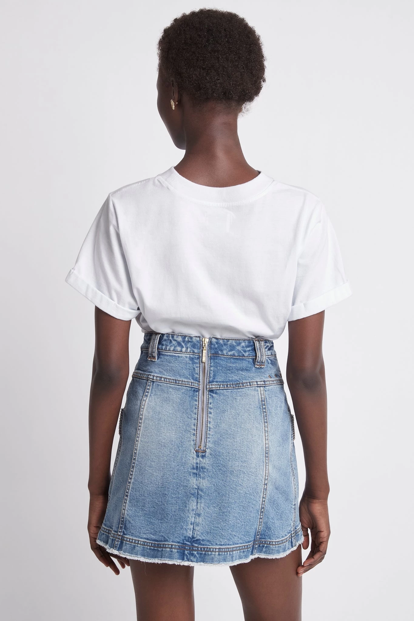 Maya Denim Mini Skirt 6 Maya Denim Mini Skirt - Image 6