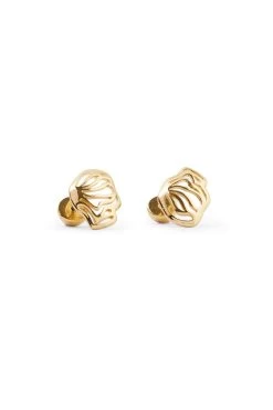 Harmony Stud Earring -Aje S103 HarmonyStudEarring 22SU9020 GOLD 22018 Aje B 99999 fullshot