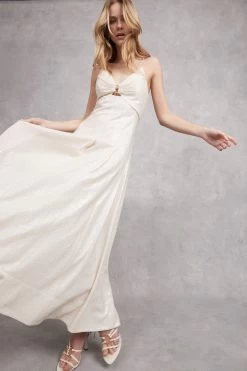 Idyllic Strappy Sequin Midi Dress -Aje S107 Content 21943 Aje 1890 2 fullshot