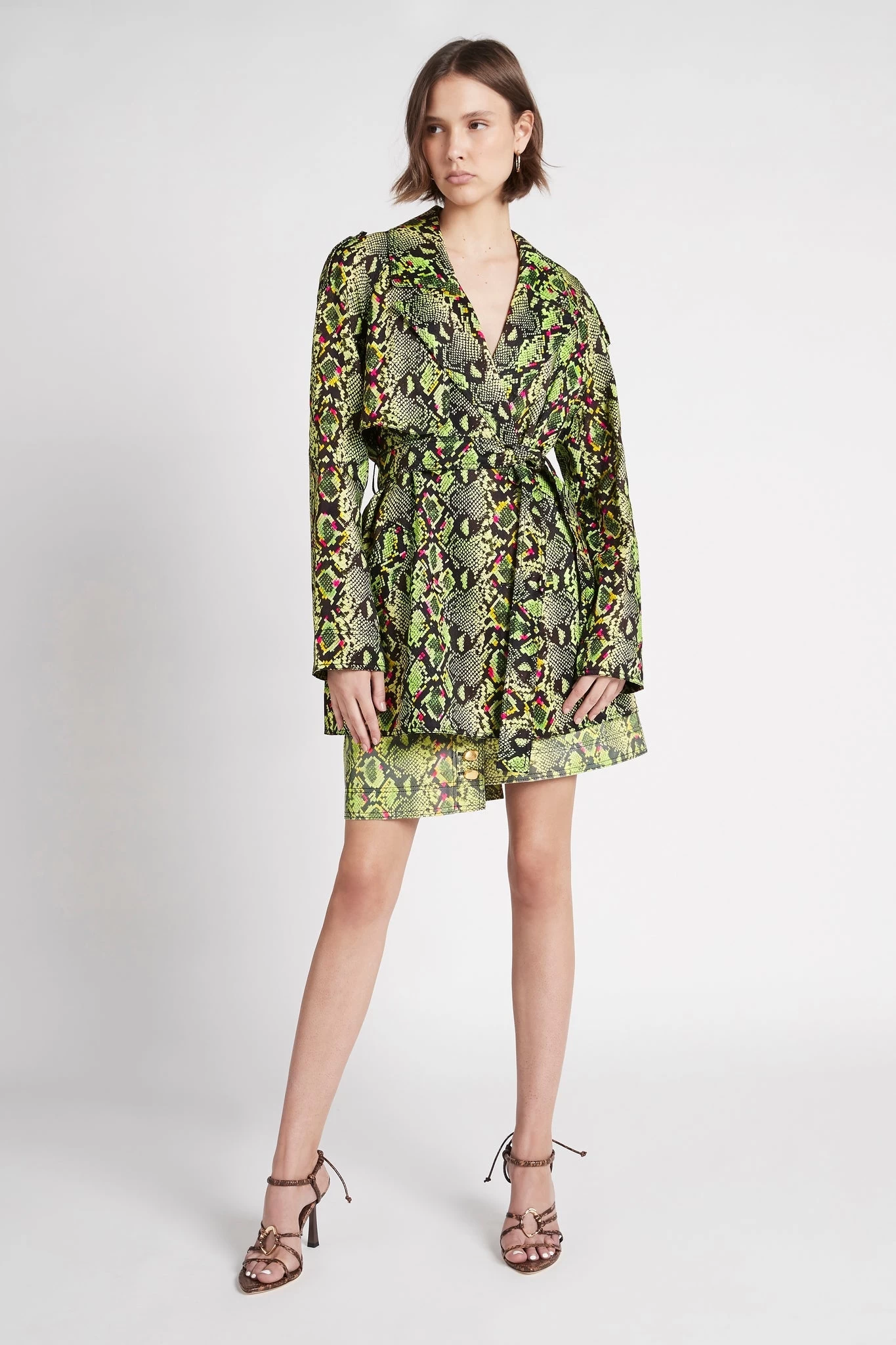 Serpentine Belted Jacket 7 Serpentine Belted Jacket - Image 7