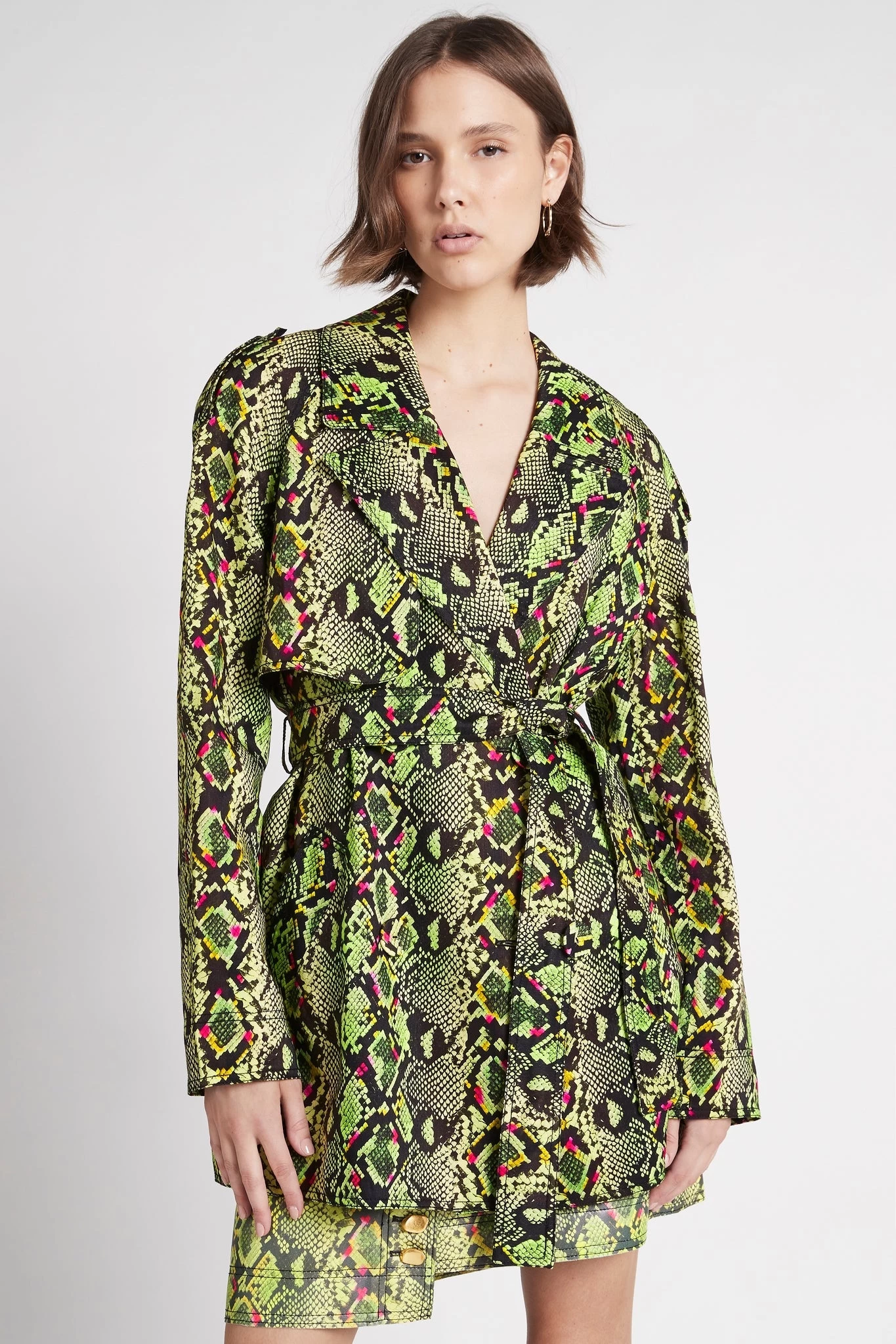 Serpentine Belted Jacket 1 Serpentine Belted Jacket