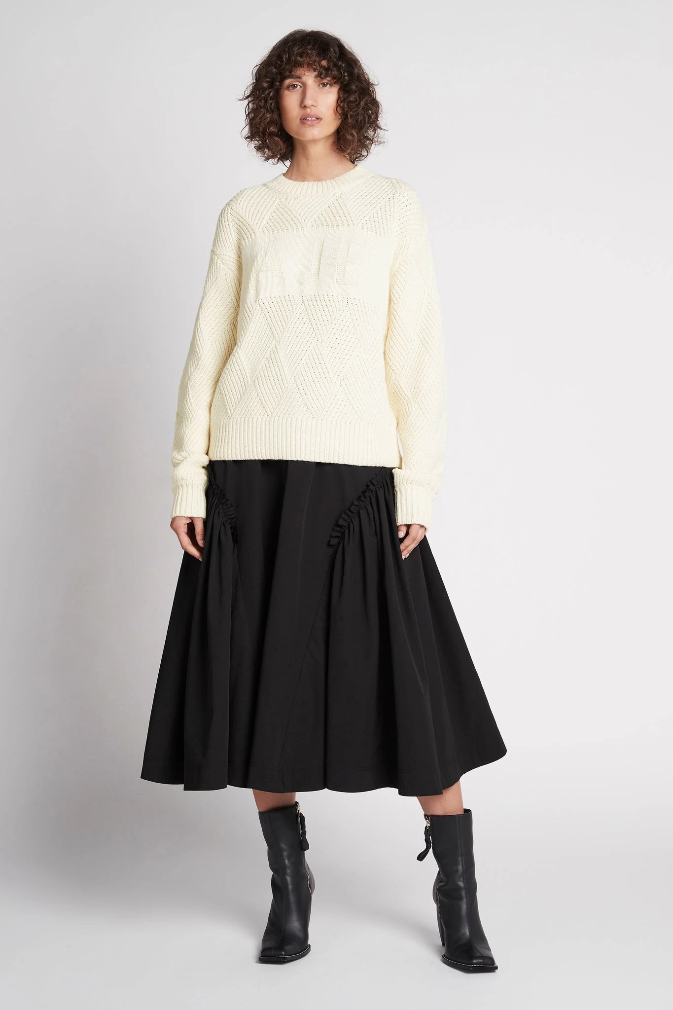 Emilia Logo Knit Jumper 6 Emilia Logo Knit Jumper - Image 6