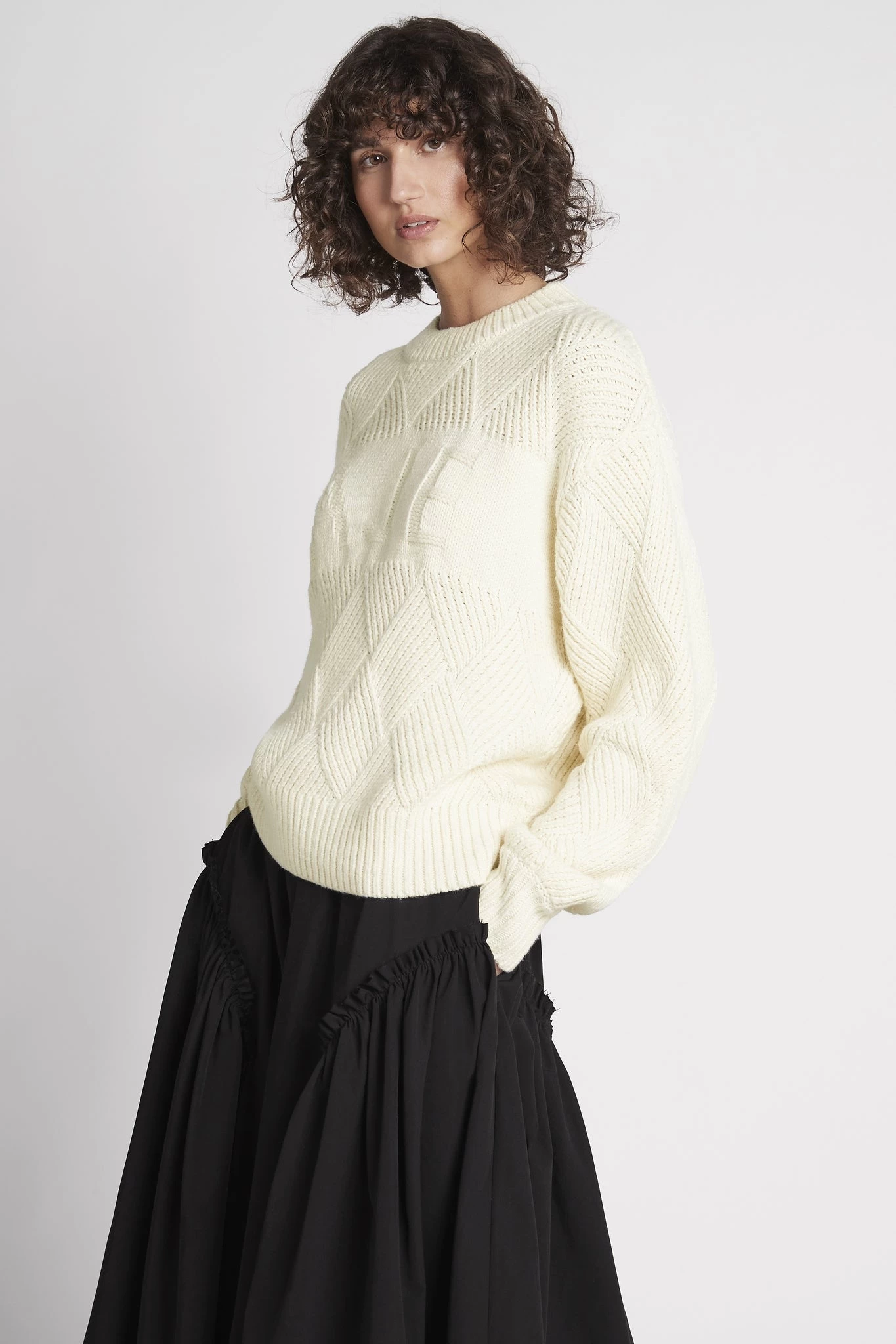 Emilia Logo Knit Jumper 3 Emilia Logo Knit Jumper - Image 3