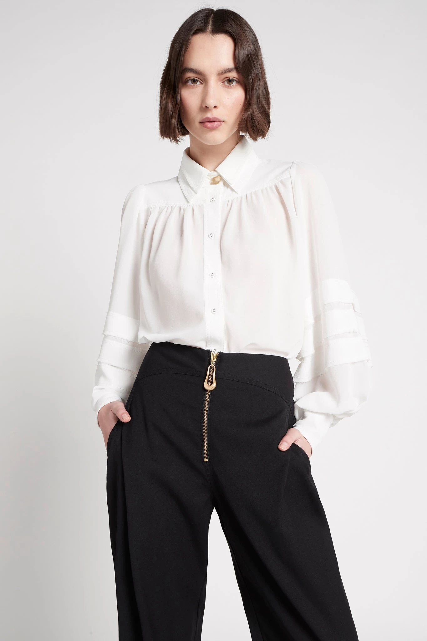 Elise Frill Blouse 1 Elise Frill Blouse