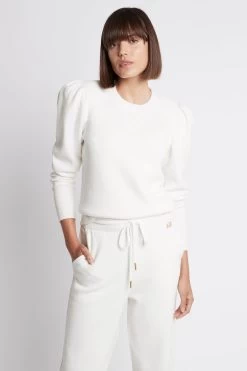 Equation Knit Puff Sleeve Jumper