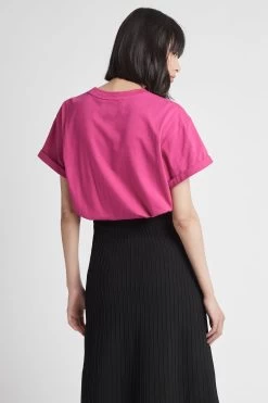 Canyons Avalon Logo Tee -Aje S18 21RE1254 CanyonsAvalonLogoTee Fuchsia 21830 Aje 1259