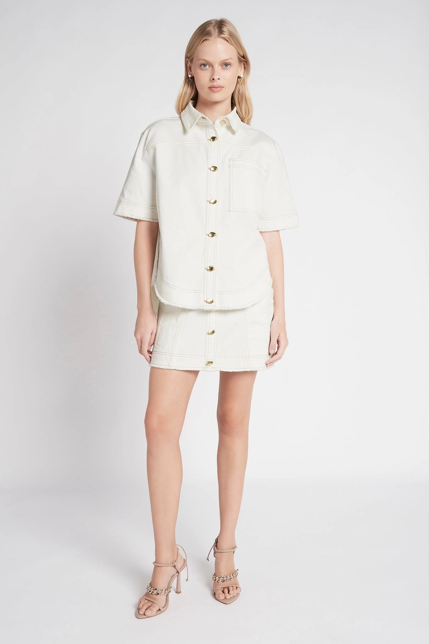 Camellia Denim Shirt 6 Camellia Denim Shirt - Image 6