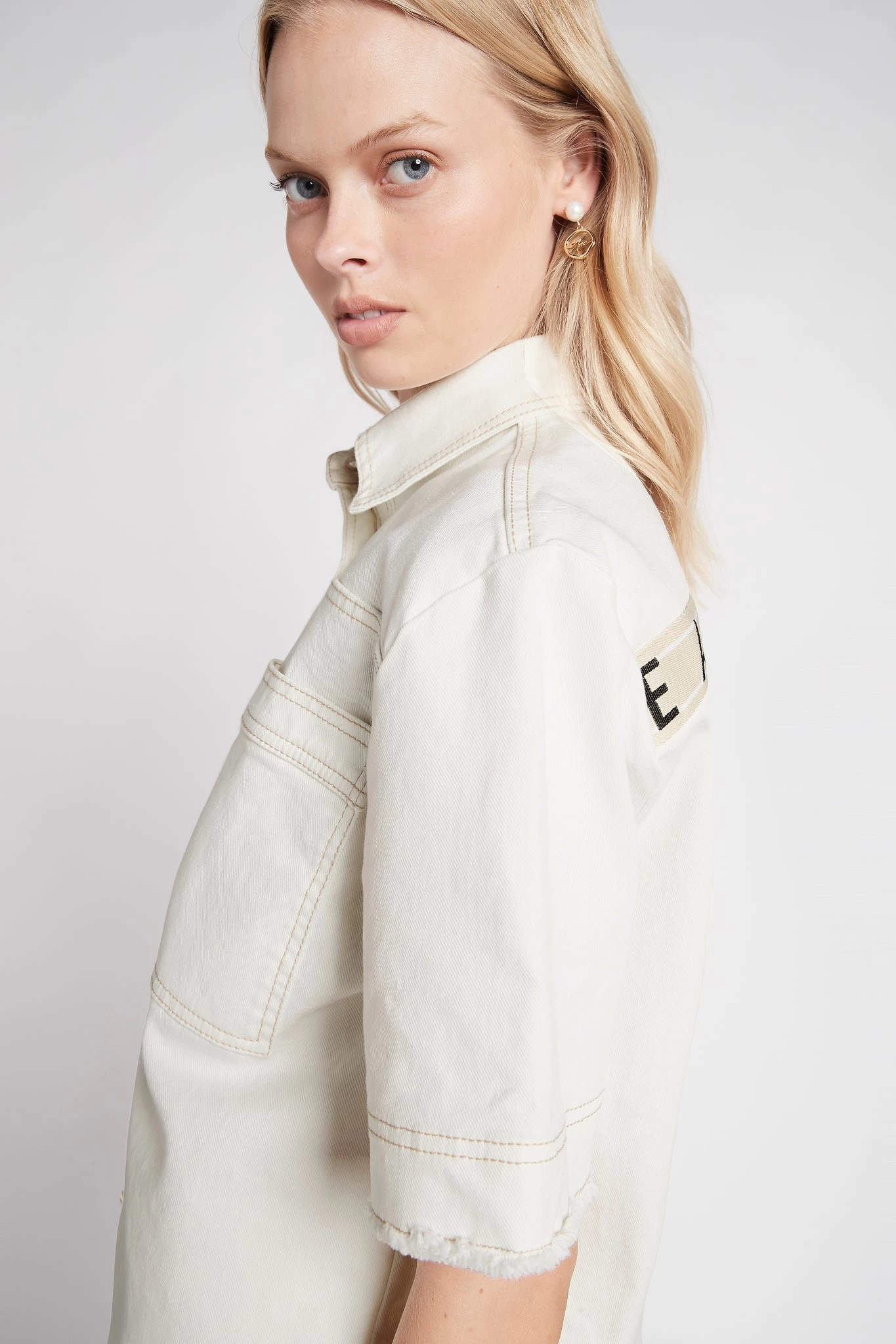 Camellia Denim Shirt 5 Camellia Denim Shirt - Image 5