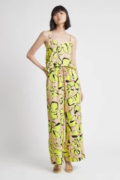 Pelicano Citrus Bloom Strap Cami Top -Aje S20 21RE1379 PelicanoCitrusBloomStrapCamiTop CitrusBloom 21830 Aje 0684 fullshot