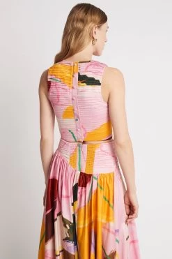 Palette Ruched Top 10 Palette Ruched Top -Aje S21 22SS1898 EXPRESSIONPaletteRuchedTop 22456 Aje 1704