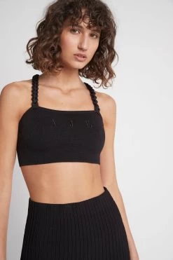 Livadi Braided Knit Top