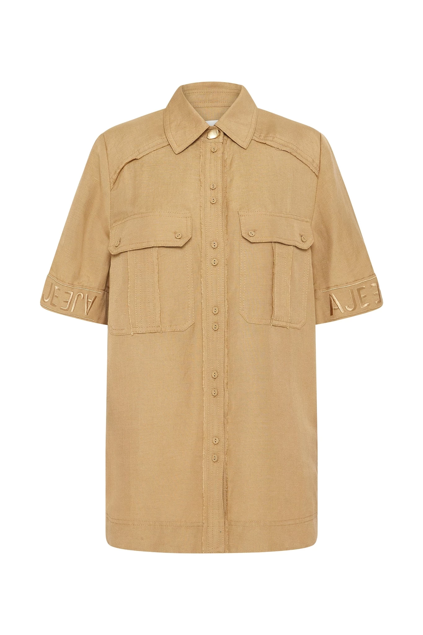 Estate Logo Collared Sleeve Shirt 2 Estate Logo Collared Sleeve Shirt - Image 2