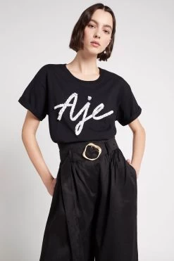 Josepha Embellished Ribbon Tee