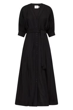 Aje -Aje S24 21SU5010 Enoble Dress Black Black 21450 Aje 0085 aed9a8fd fef9 4830 8143 56c9cd5979bc