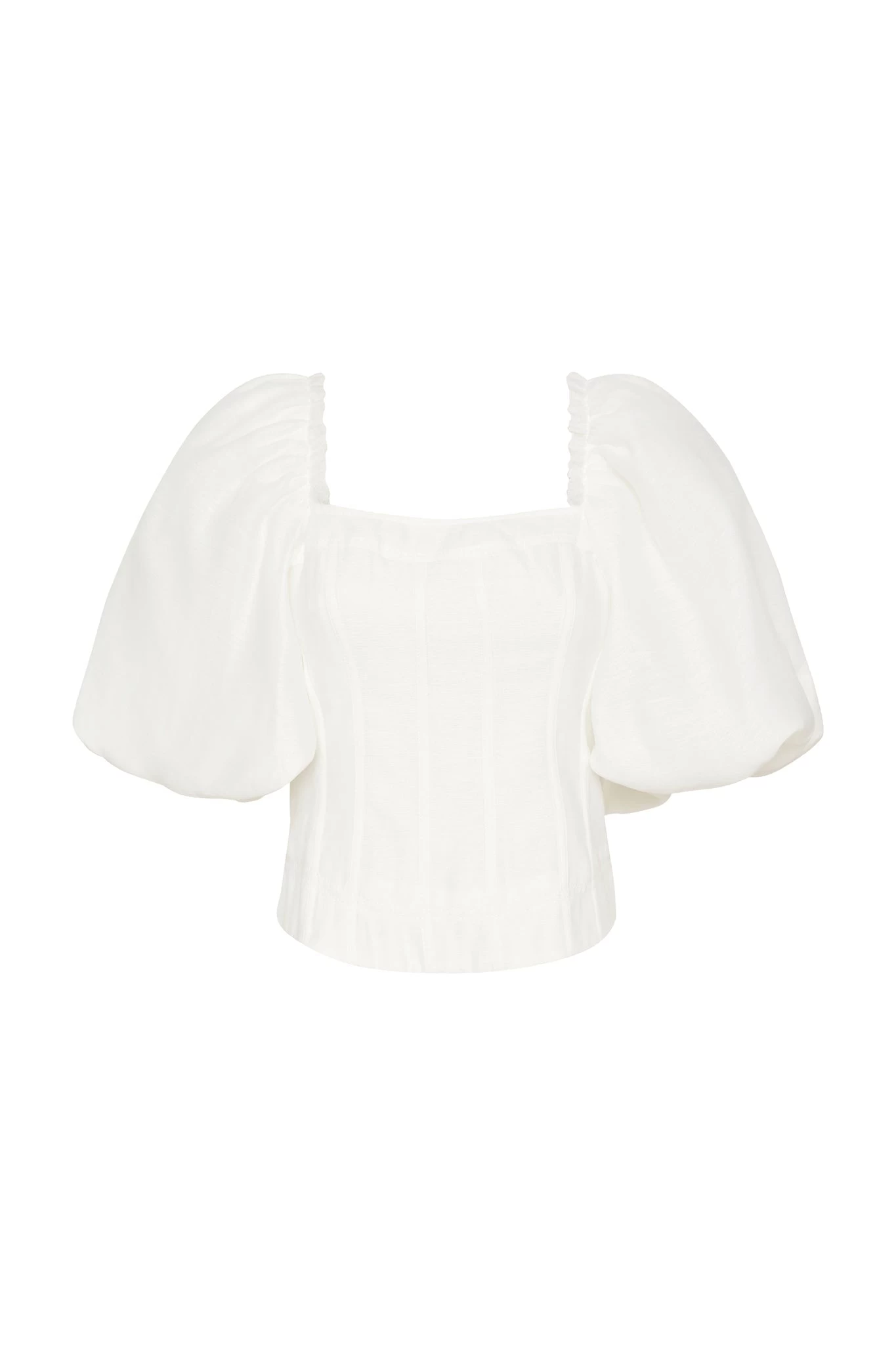 Cecile Puff Sleeve Corset Top 2 Cecile Puff Sleeve Corset Top - Image 2