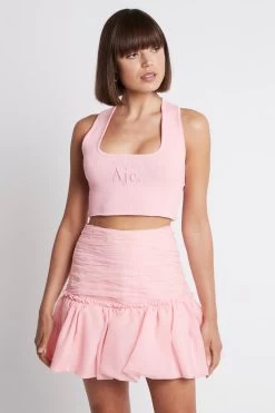 Myriad Tiered Mini Skirt