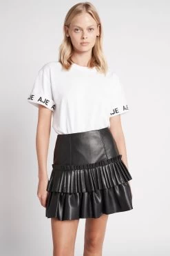 Kindred Tiered Mini Skirt
