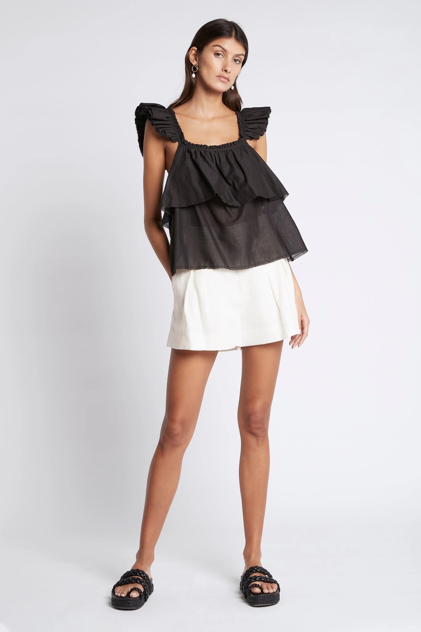Romance Ruffle Shoulder Cami 6 Romance Ruffle Shoulder Cami - Image 6