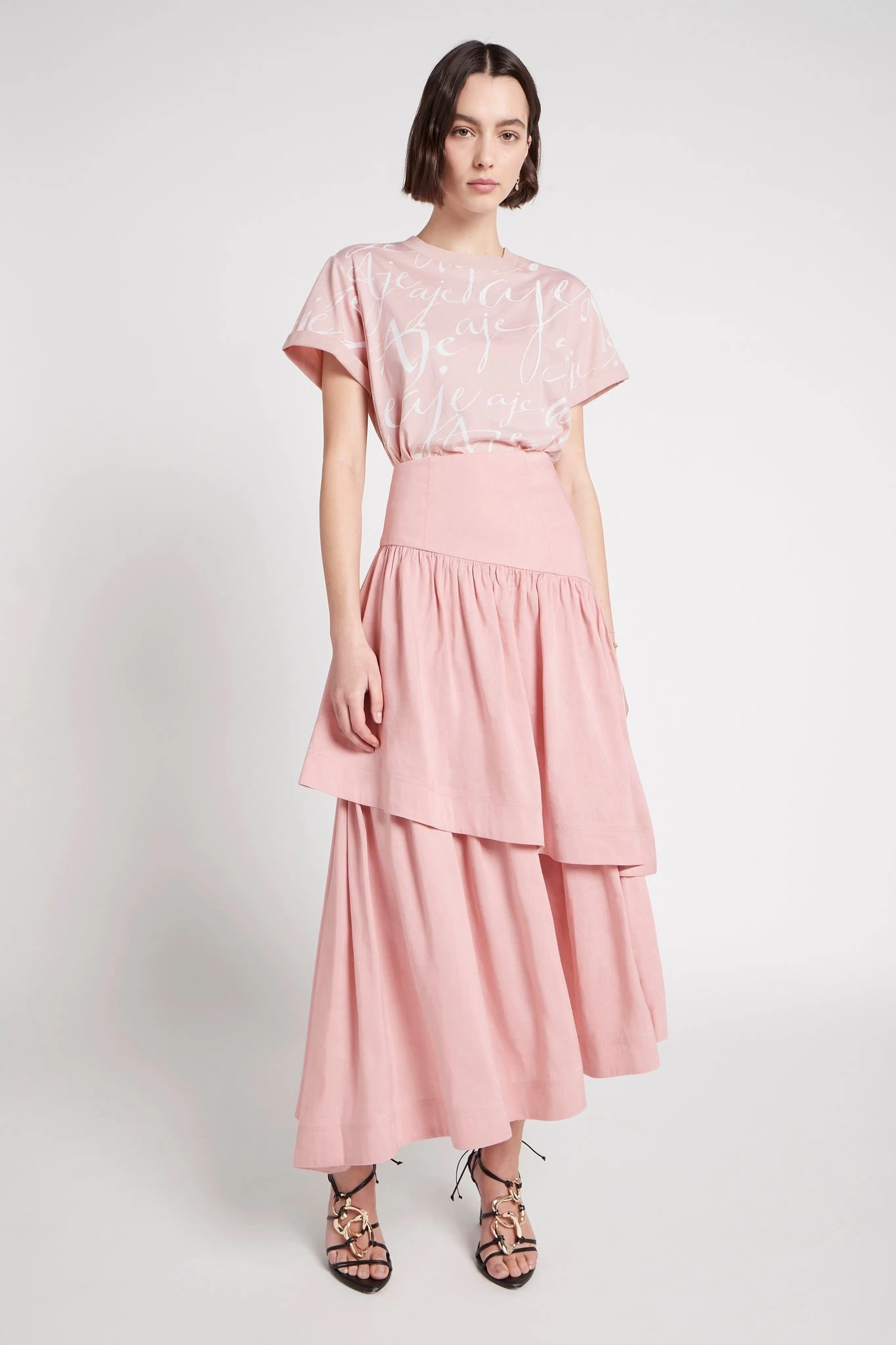 Romy Tiered Midi Skirt 1 Romy Tiered Midi Skirt